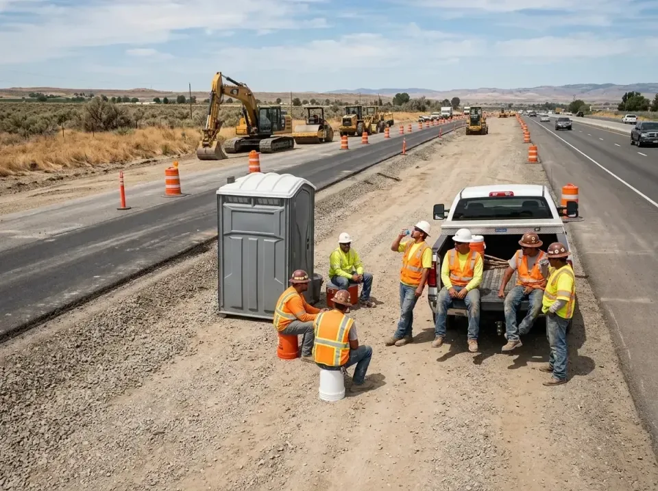 highway-road-construction-crew-007 — frequently asked questions, Porta Potty and Restroom Rentals in Waynesboro, VA